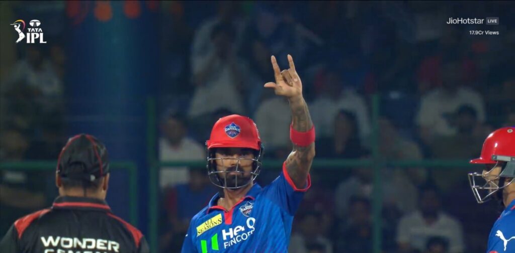 ipl 2026 kl rahul first 50 and stylish celebration